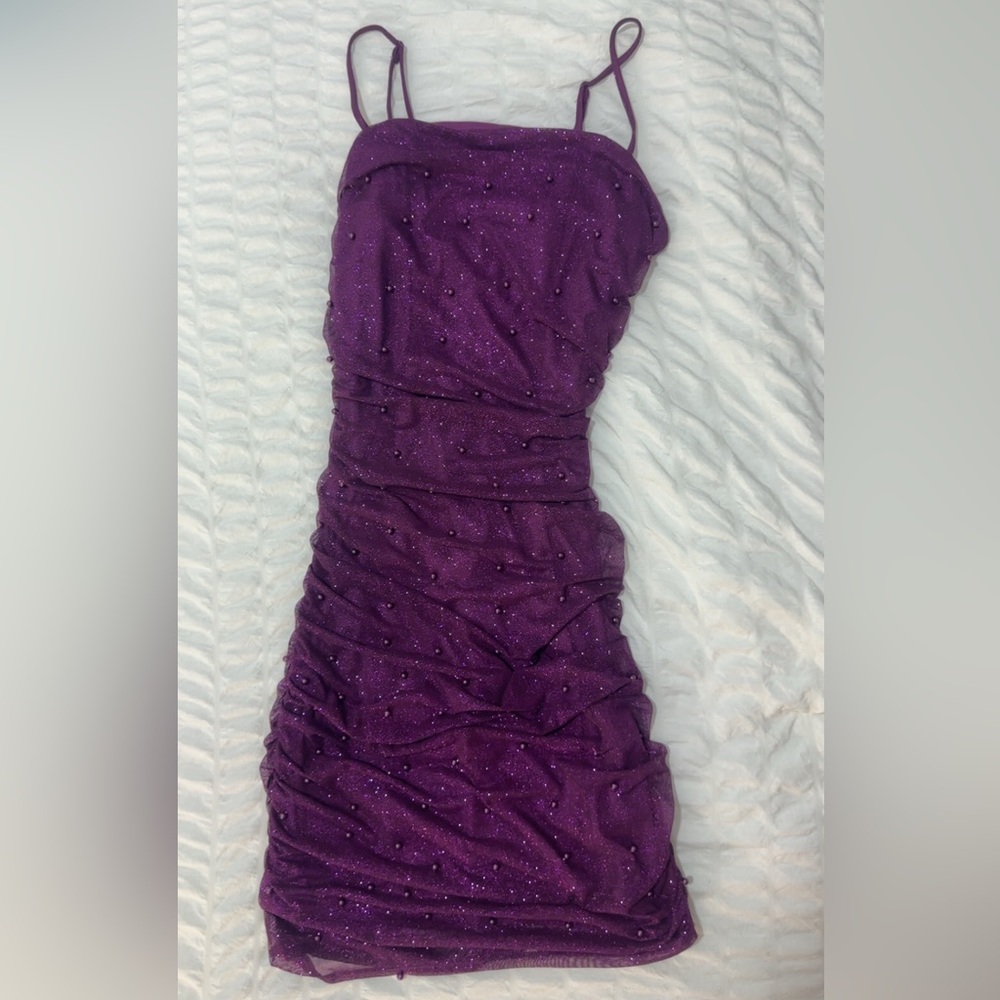 NEW WITH TAGS Macys Plum Dress L